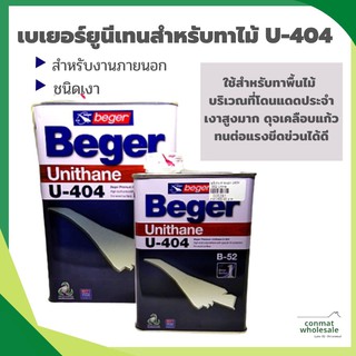 Beger เบเยอร์ยูนีเทน U-404 สำหรับงานภายนอก (มีให้เลือก 2 ขนาด)