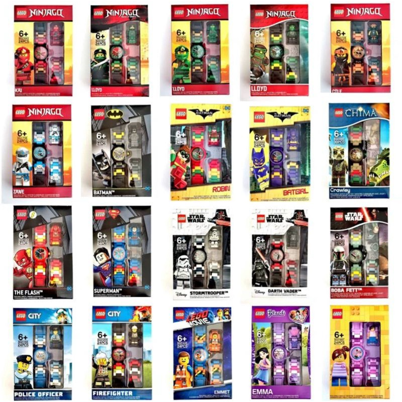 SG Sellerlego watch Buildable watch water resist water proof kids watch goodie birthday Boy watch นาฬิกาเด็กผู้หญิง
