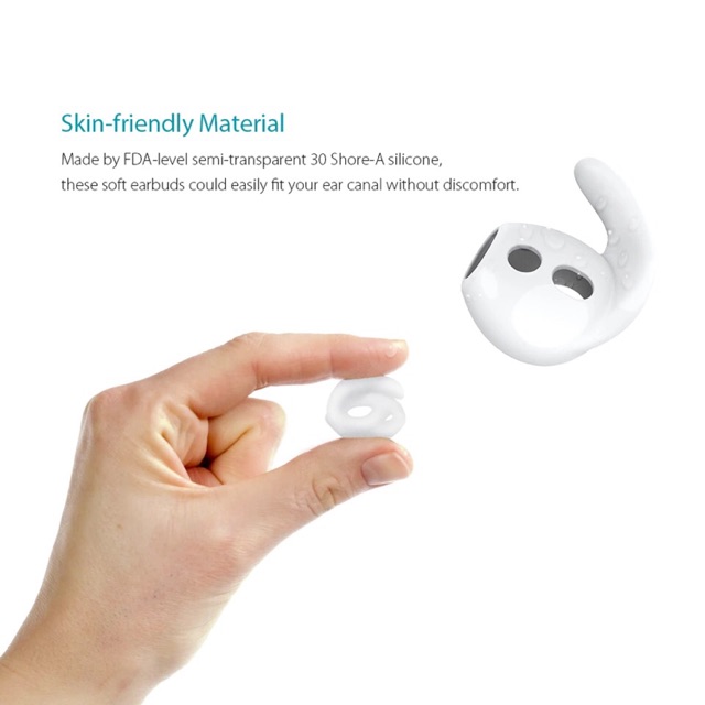 (ส่งไวจากไทย) ซิลิโคนแอร์พอด กันหลุด Silicone Airpods - รูปที่ 2