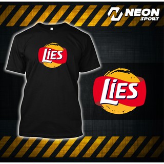 เสื้อยืดสกรีนลาย 🔥🔥 Lays - Lies 🔥🔥