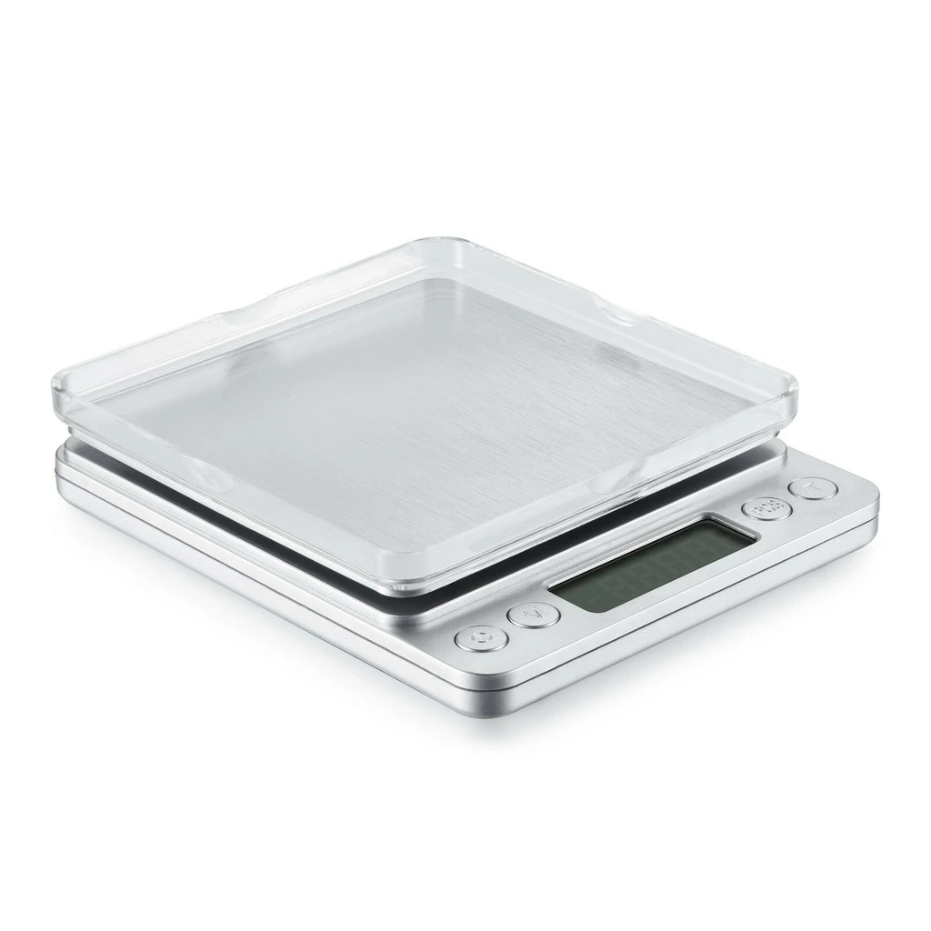 UNITBOMB เครื่องชั่งดิจิตอล Kitchen Scale Digital Scale รุ่น 2 กิโลกรัม สีเงิน
