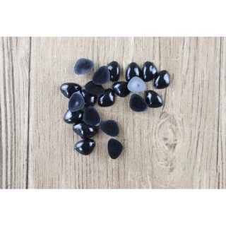 (พร้อมส่ง)จมูกสามเหลี่ยม จมูกแปะ จมูกตุ๊กตา จมูกสีดำแปะ