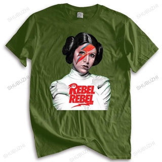 ถูกสุดๆเสื้อยืดผ้าฝ้าย แขนสั้น คอกลม พิมพ์ลายเจ้าหญิง Leia Rebel สไตล์ฮิปฮอป สําหรับผู้ชาย และผู้หญิง