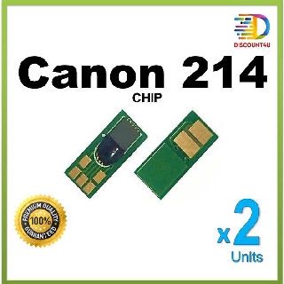 Discount4U **Pack 2** CHIP Tone Canon214 for CRG-052
