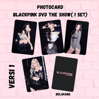 Blackpink DVD THE SHOW PHOTOCARD (1 ชุด)