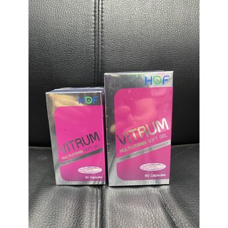 Hof Vitrum Milti-Vitamin 1500 mg Softgel (ไวทรัม มัลติ-วิตามิน ซอฟท์เจล) 30’s/60’s