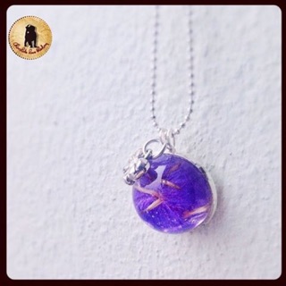 sea lavender necklace by chocolate_save_theday