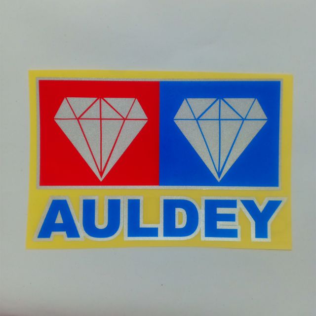 สติ๊กเกอร์ AULDEY ใหญ่
