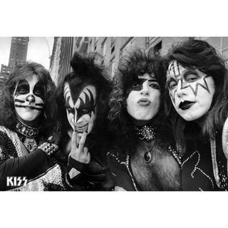 โปสเตอร์วงดนตรี Kiss