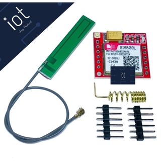 โมดูล GSM/GPRS 2G SIM800L Module With PCB Antenna พร้อมเสาอากาศ