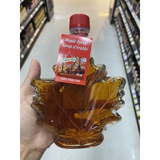 น้ำเชื่อม ตรา เทอคีฮิว 250 Ml. Maple Leaf Syrup ( Turkey Hill Brand ) เมเปิล ลีฟ ไซรัป