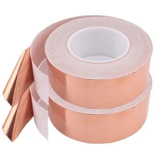 Uki กาวเทปฟอยล์ทองแดงนําไฟฟ้า EMI Shielding เทปทนความร้อน