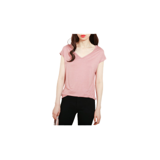 เสื้อยืดหญิง (8สี 4ไซส์) สีพื้น ผ้า Modal แขนกุด Modal sleeveless T-shirt 1906