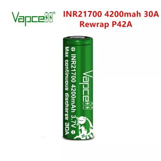 ถ่านชาร์จ Vapcell 21700 4200mah 30A (molicell)