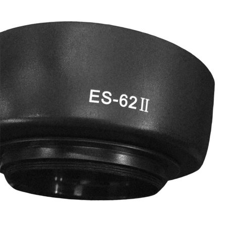 Lens Hood ES-62 II For Canon EF 50mm F1.8‎ II (ทรงดอกไม้)/ทรงกระบอก"