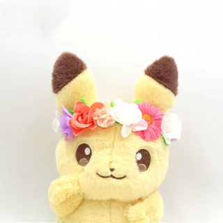 ตุ๊กตายัดนุ่น รูป Pokemon Center Pikachu&amp;Eevees Easter น่ารัก ของเล่นสําหรับเด็ก