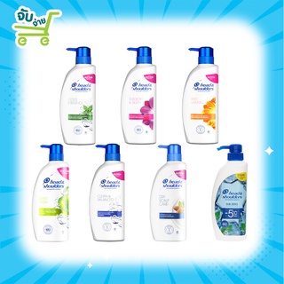 Head &amp; Shoulders แชมพูขจัดรังแค สูตรลดผมขาดร่วง คูล เมนทอล 450 มล.  Anti Dandruff Shampoo Anti Hairfall