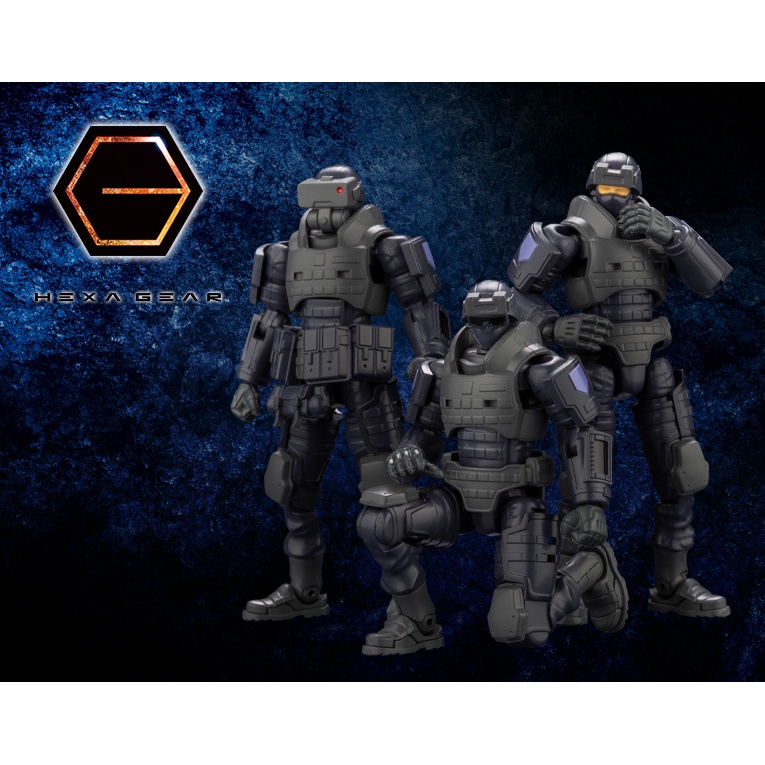 (พร้อมส่ง) Hexa Gear 1/24 Early Governor Vol.1 Night Stalkers Pack