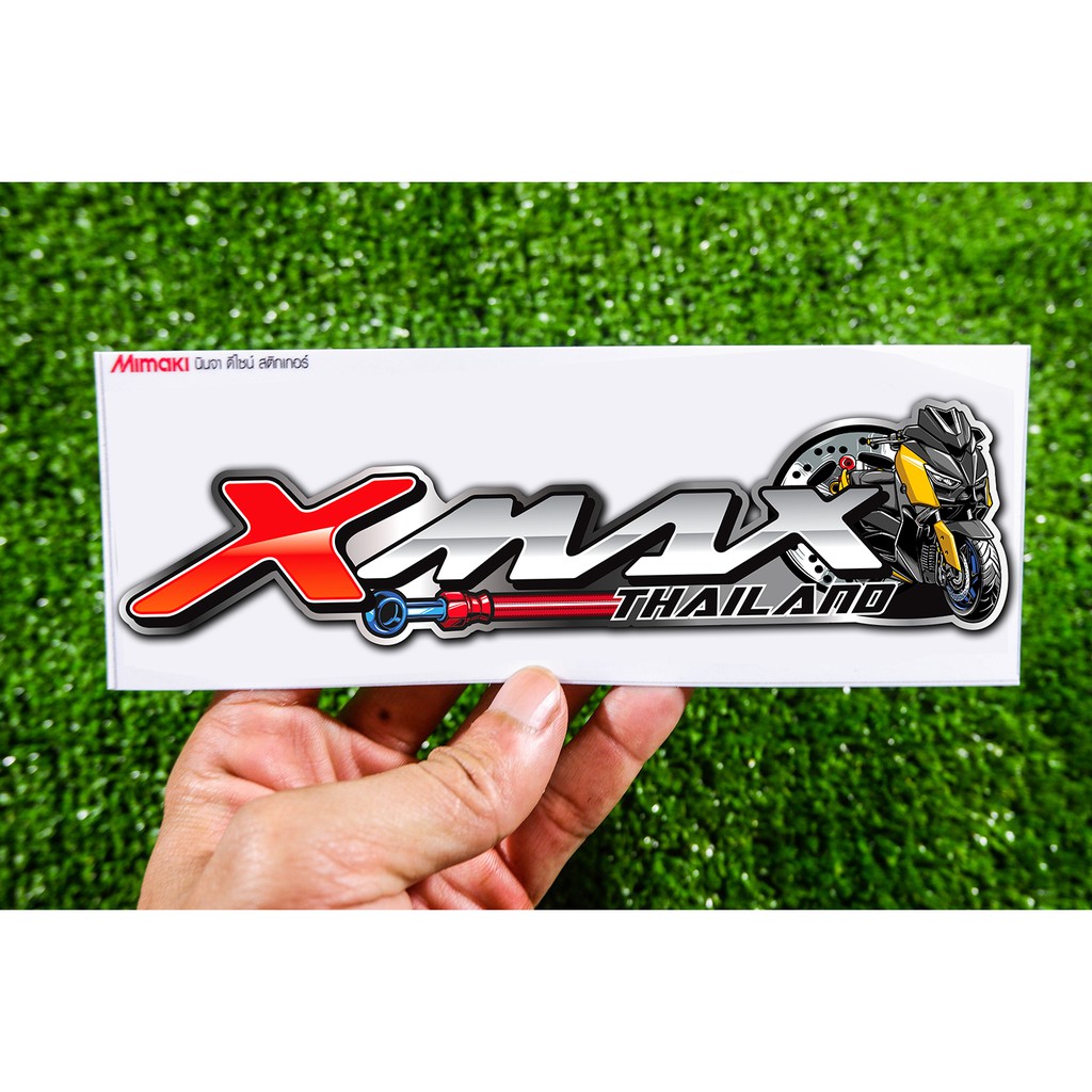 สติกเกอร์ X-MAX THAILAND สะท้อนแสง