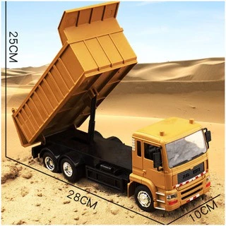 รีโมทคอนโทรล 8CH Dump รถบรรทุก RC Excavator รถของเล่น 2.4G วิศวกรรมยานพาหนะของเล่น 8 ช่อง Controller รถของเล่นเด็กของขวัญ