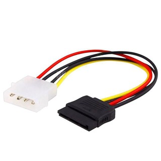 สายแปลงไฟ (Power cable) Molex to SATA สายแปลงไฟ IDE TO SATA #2