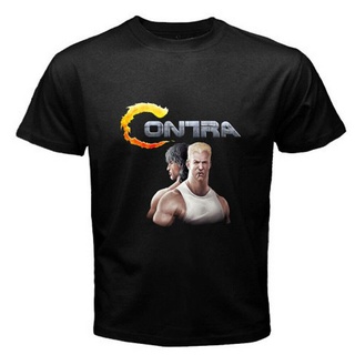 เสื้อยืด ลาย Contra สไตล์เรโทร คลาสสิก