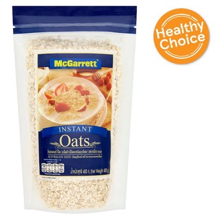 🔥The Best!! แม็กกาแรต เกล็ดข้าวโอ๊ตอบชนิดละเอียด 400กรัม McGarrett Instant Oats 400g