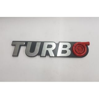 Logo Turbo งาน aluminum