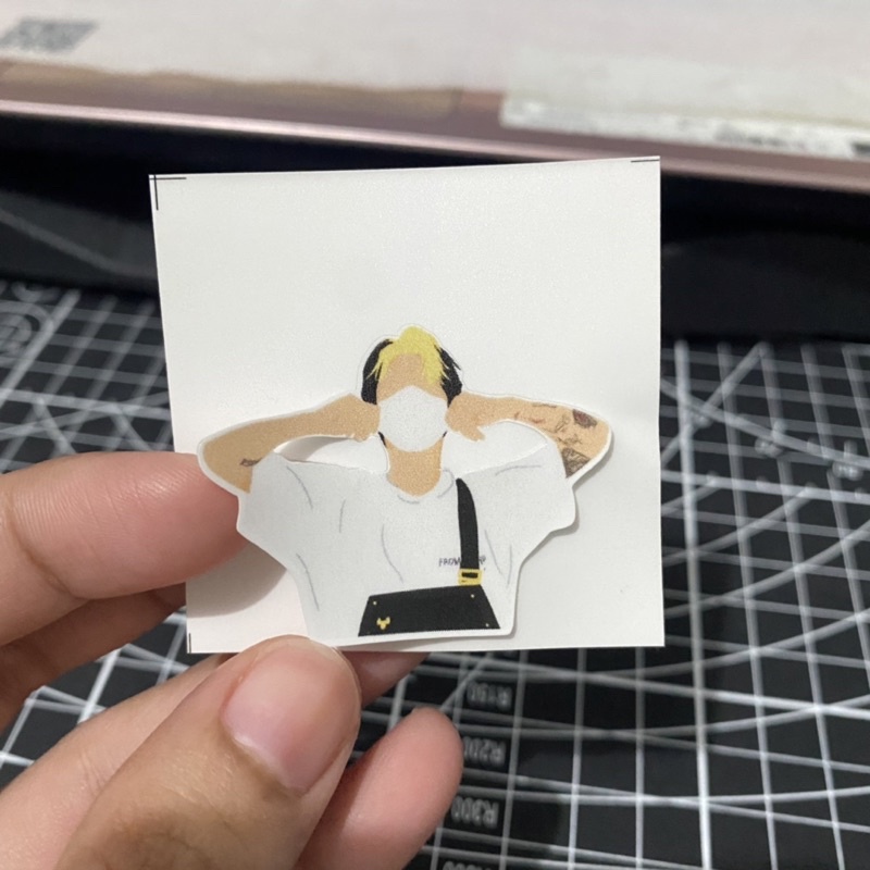 สติ๊กเกอร์แพทช์ eaJ Wonpil day6 Jae Kim Wonpil hitc eajpark