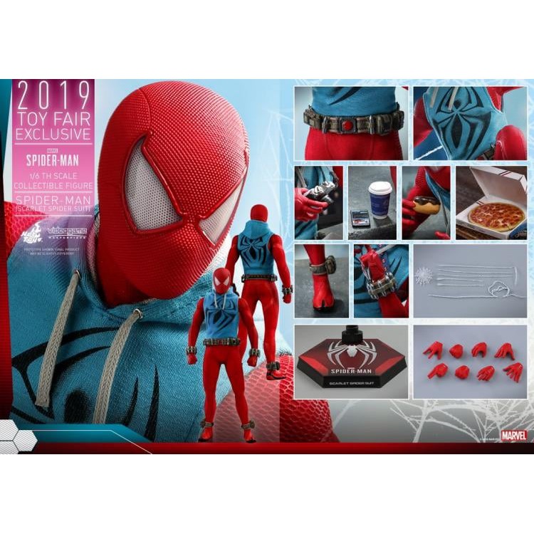 scarlet spider hot toys pre order