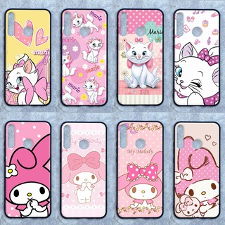 เคส Huawei Y6p (2020) ลายแมวมารี-เมโลดี้ ขอบนิ่มหลัง แข็ง เคสมือเคสโทรศัพท์ Case เคส Tมหลังแข็ง ไม่ขูดตัวเครื่อง ไม่กัดข