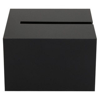 Tissue box TISSUE BOX KECH ACRYLIC BLACK Tableware Kitchen equipment กล่องใส่ทิชชู กล่องทิชชูPOPUPอะคริลิก KECH สีดำ อุป