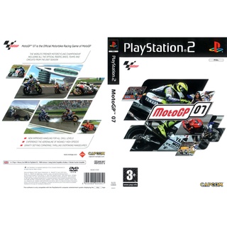 แผ่นเกมส์ PS2 MotoGP 07   คุณภาพ ส่งไว (DVD)