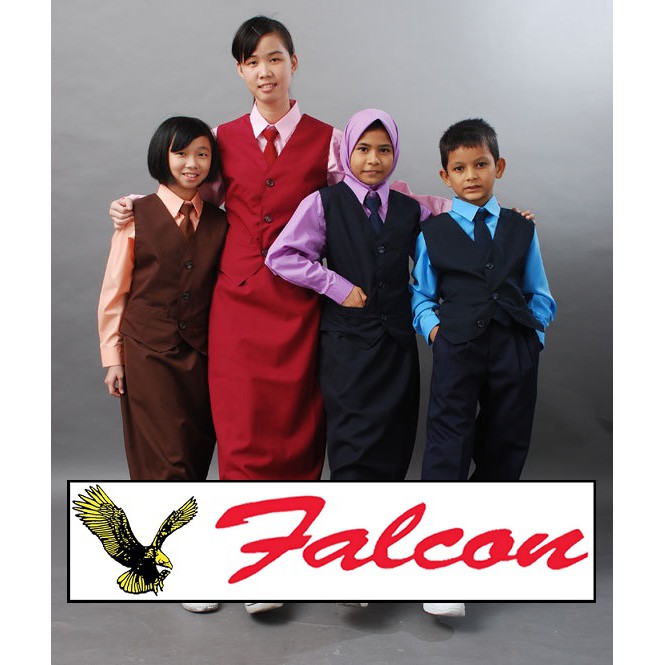 Falcon S/Uniform Supervisor Cloth สีน้ําเงินเข้มสีดําสีน้ําตาล Maroon ดอกไม้ผ้า 289 / 289C / 289H / 