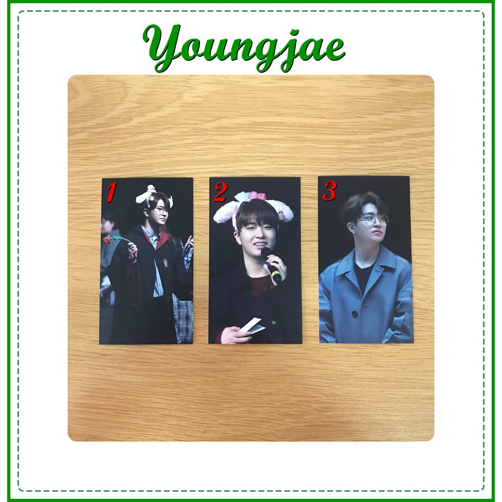 Card Fanmade Got 7 -Youngjae ของที่ระลึกคอนเสิร์ต Eye On You ที่เกาหลี ปี 2018  #ของสะสม #ของที่ระลึก #ของขวัญ #ของสะสม