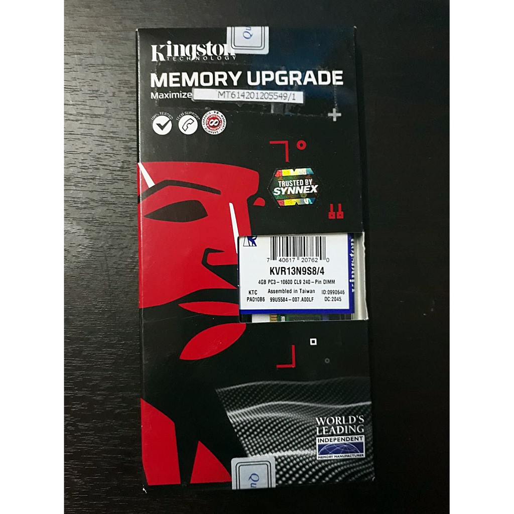 Kingston Value Ram 4GB DDR3 1333 (KVR13N9S8/4)