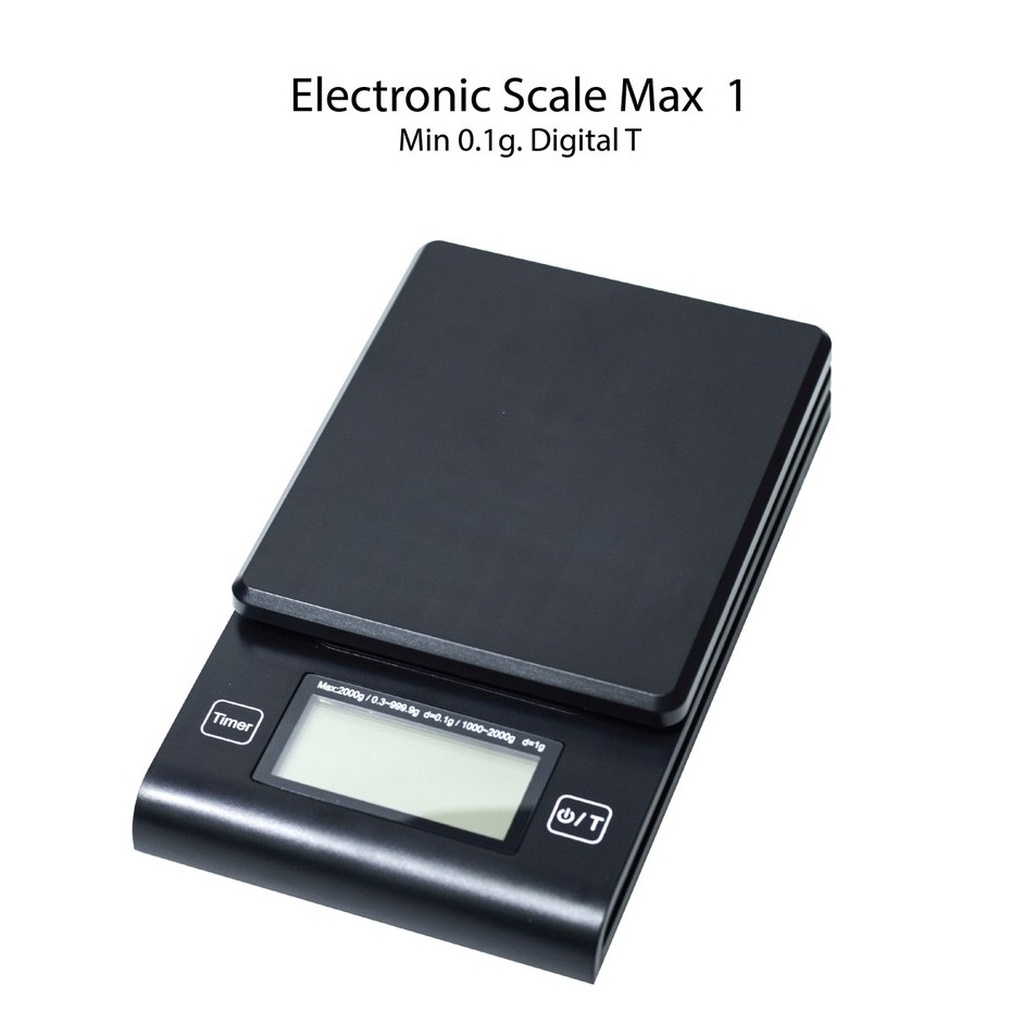 Hillkoff : Electronic Scale Max 1, Min 0.1 g. Digital Thermometer