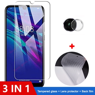 Vivo Y91C Screen Protector 2.5D 3 in 1 Vivo Y11D Y11 Y12 Y17 Y15 Y19 2020 Tempered Glass  9H Transparent Screen Protector Glass