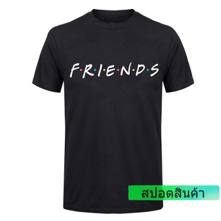 ราคาต่ำสุด!! เสื้อยืดผ้าฝ้าย พิมพ์ลายรายการทีวี Luslos The Clic Tv Series Of Friends สําหรับผู้ชาย PTY65RE662539S-3