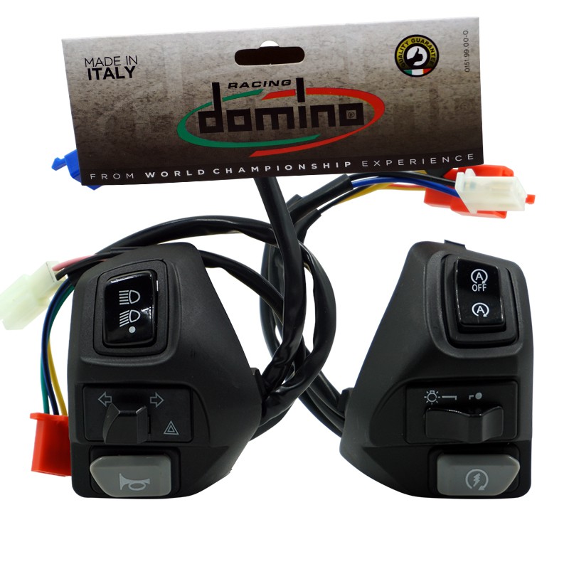Domino Switch Handle Switch พร้อมสวิตช์ไฟอันตรายสําหรับ Aerox / MIO Sporty/MIO SOUL125/MIO 125