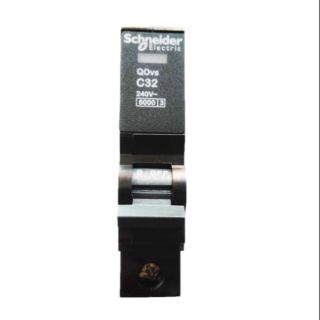 ลูกเซอร์ กิตเบรกเกอร์ 1โพล 32แอมป์(MCB) สแคร์ ดี หรือชไนเดอร์#Miniature circuit breaker 1P 32A(MCB)Square D &amp; Schneider