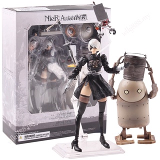 Nendoroid NieR Automata 1475# Yorha No 2 Type B 2B Play &amp; Arts Kaine โมเดลตุ๊กตาฟิกเกอร์ ของเล่นสําหรับเด็ก