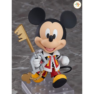 🇯🇵 Nendoroid 1075 Kingdom Hearts II King Mickey Non-Scale ABS &amp; PVC Painted Figure Model มิกกี้เมาส์ โมเดล ฟิกเกอร์