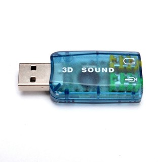 USB2.0 Channel Virtual 5.1 Effect Audio Sound Card Adapter