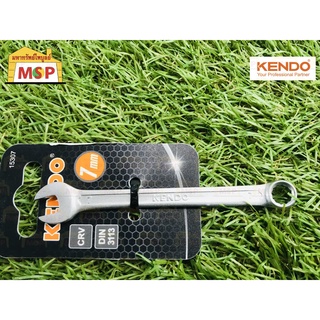 KENDO 15307 แหวนข้างปากตาย 7mm (ชุบโครเมียม)