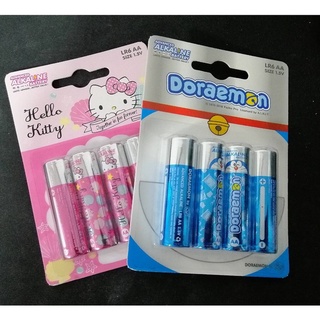 พร้อมส่ง ถ่านอัลคาไลน์ Doraemon 2A EPL-00134, 3A EPL-00133 / Hello Kitty 2A EPL-00151, 3A EPL-00150