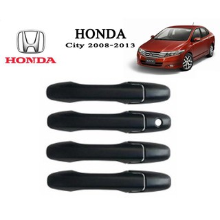 ครอบมือจับประตู Honda City 2008-2013 ดำด้าน