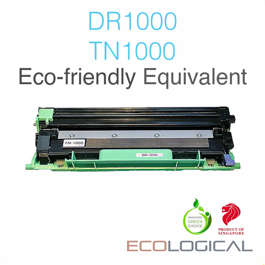 DR1000 Drum & TN1000 Toner | สําหรับ Brother HL-1110 HL-1210W MFC-1910W | เอสจี