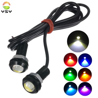 ไฟ Led 18 มม. 23 มม. Eagle Eye Drl Led Drl 12 V สําหรับติดรถยนต์ 2 ชิ้น