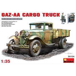 โมเดลประกอบ MiniArt 1/35 MI35124 GAZ-AA CARGO TRUCK